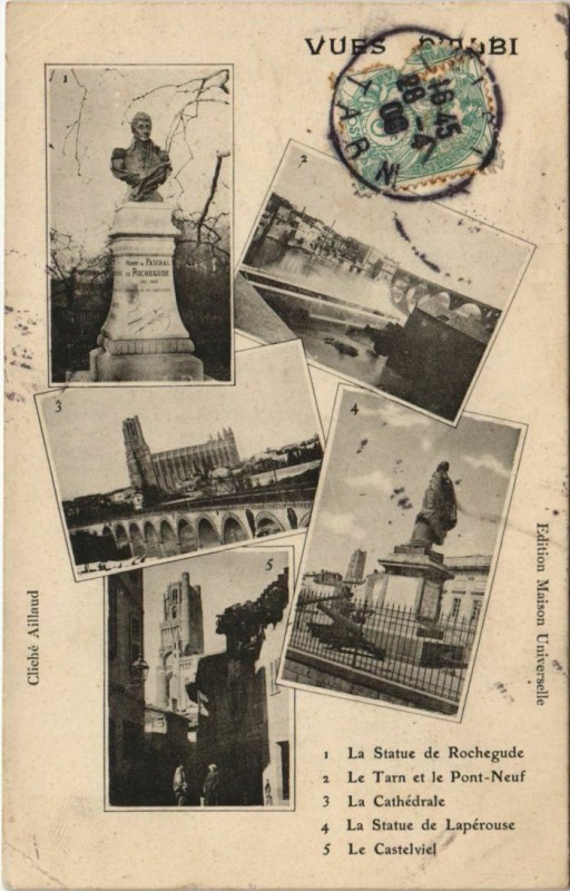 Carte postale ancienne Albi Scenes - Views à Albi