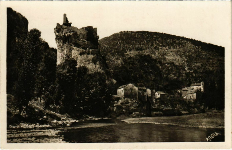 Carte postale ancienne Castelbouc France