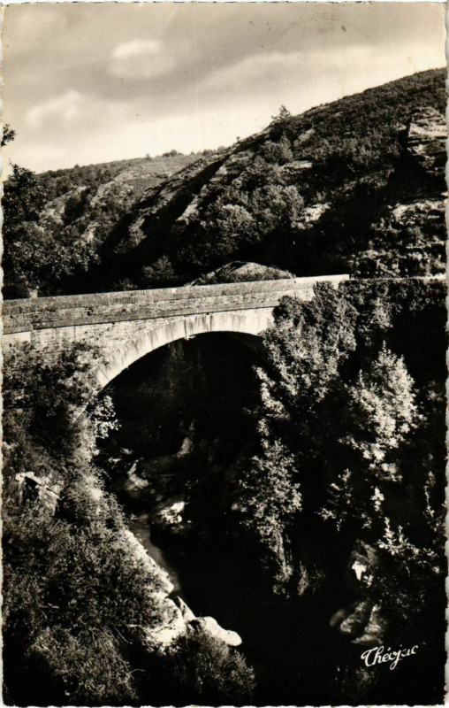 Carte postale ancienne Env.de Mazamet Gorges du Banquet France à Mazamet
