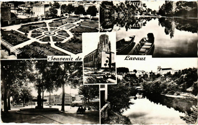 Carte postale ancienne Lavaur Souvenir France à Lavaur