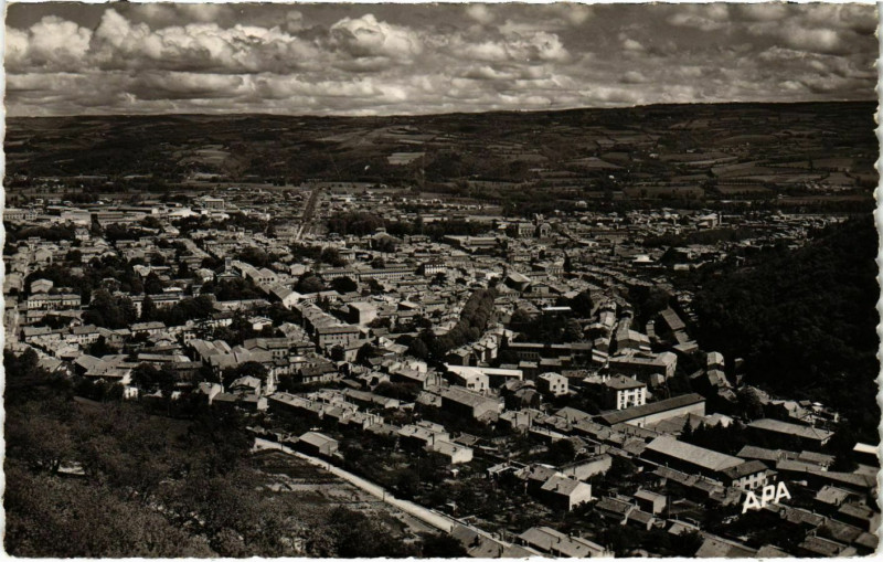 Carte postale ancienne Mazamet Vue Generale France à Mazamet