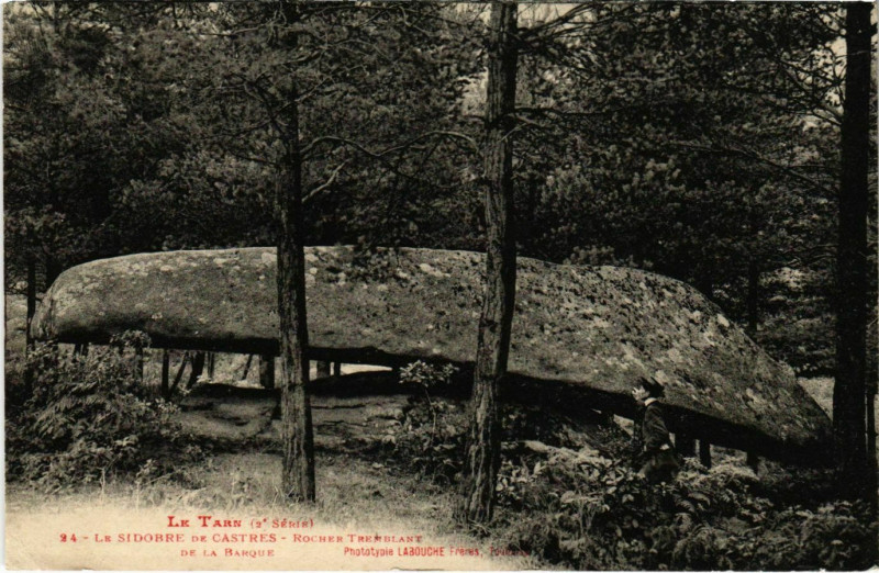 Carte postale ancienne Castres Le Sidobre France à Castres