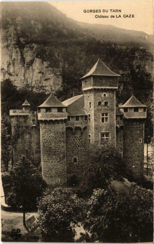 Carte postale ancienne Chateau de la Caze