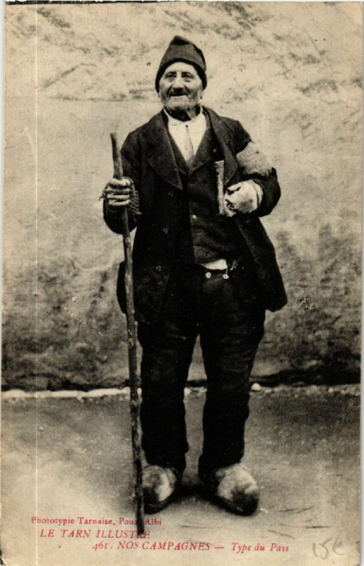 Carte postale ancienne Nos Campagnes - Type du Pays