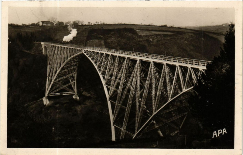 Carte postale ancienne Viaduc du Viaur
