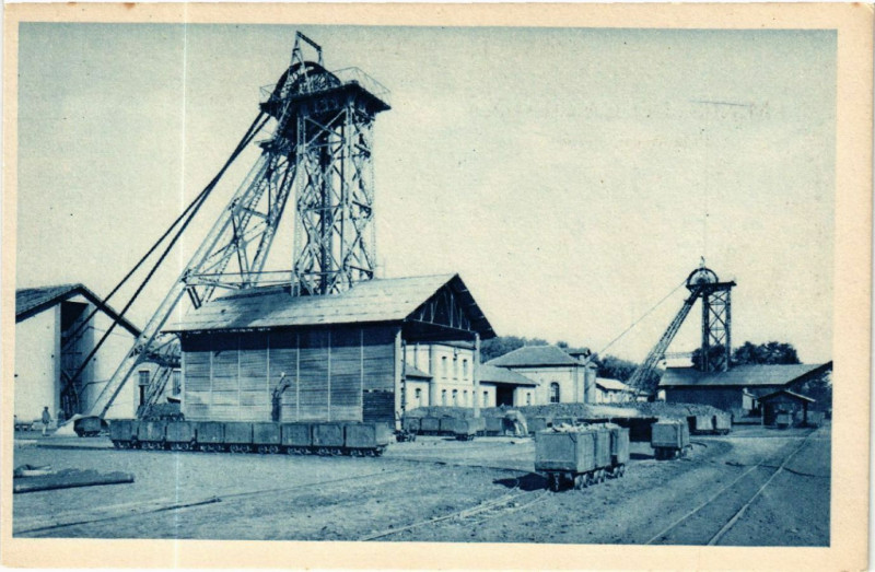 Carte postale ancienne Mines de Carmaux à Carmaux