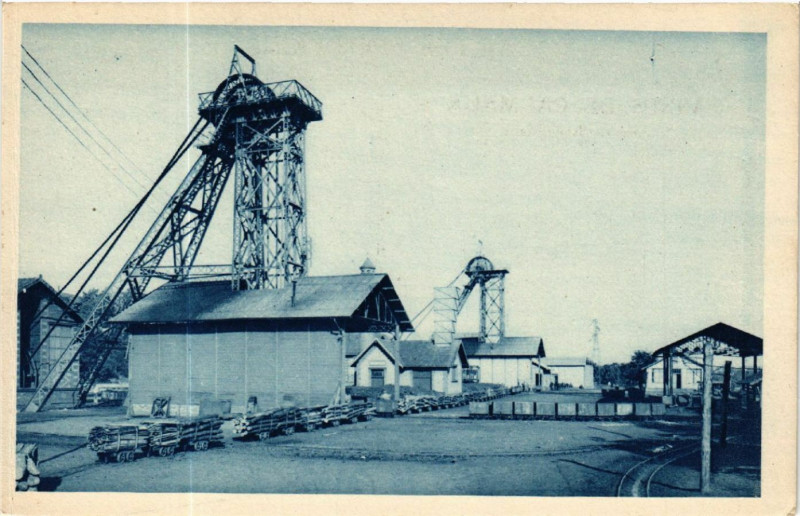 Carte postale ancienne Mines de Carmaux à Carmaux