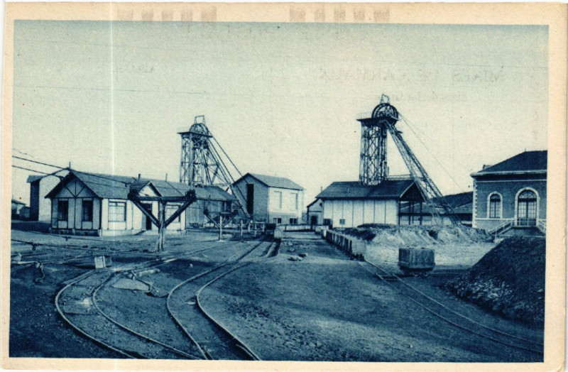 Carte postale ancienne Mines de Carmaux à Carmaux