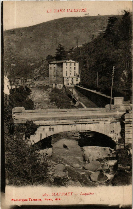 Carte postale ancienne Mazamet - Laquiere à Mazamet