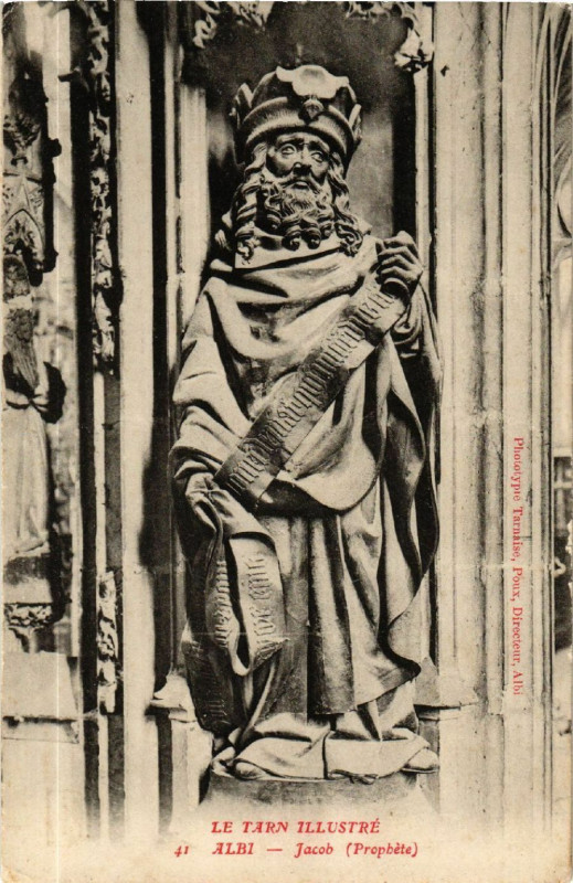 Carte postale ancienne Albi - Jacob à Albi