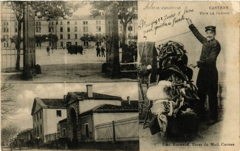 Carte postale ancienne Raynaud - Bazar du Mail