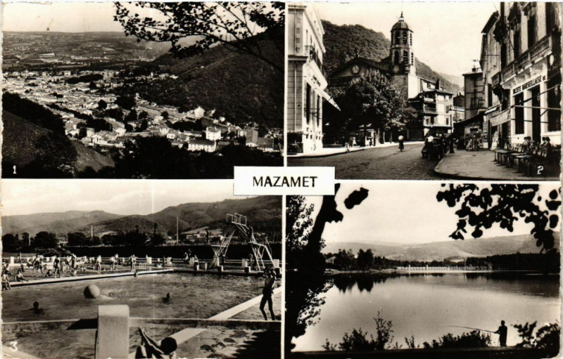 Carte postale ancienne Mazamet à Mazamet
