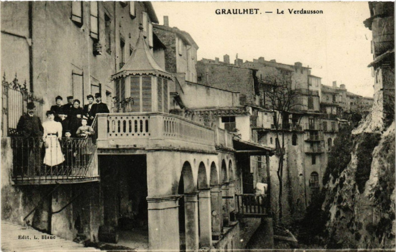 Carte postale ancienne Graulet - Le Verdausson