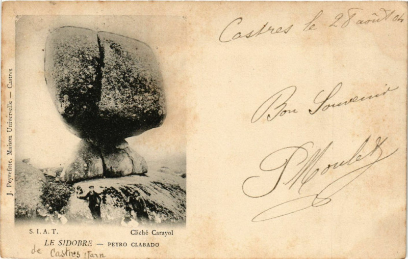 Carte postale ancienne Le Sedobre - Peyro Clabado de Castres à Castres