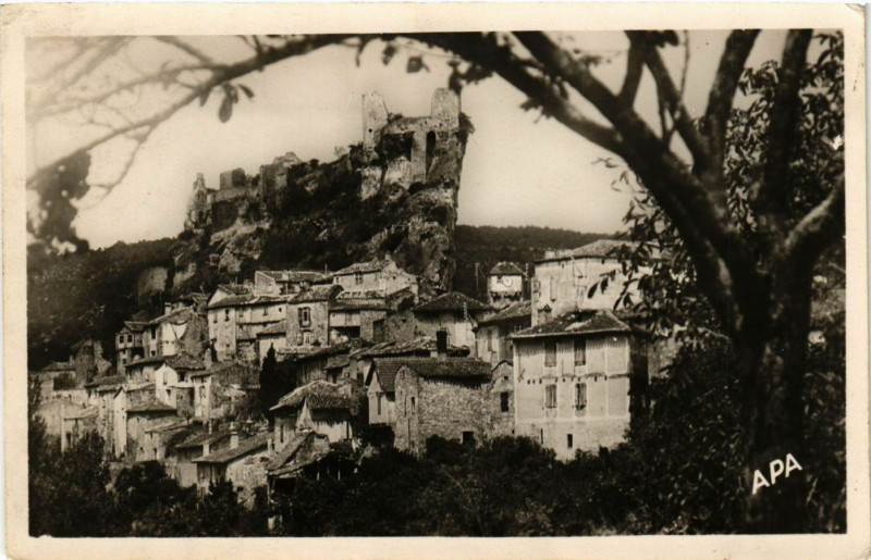 Carte postale ancienne Penne Vue générale à Penne