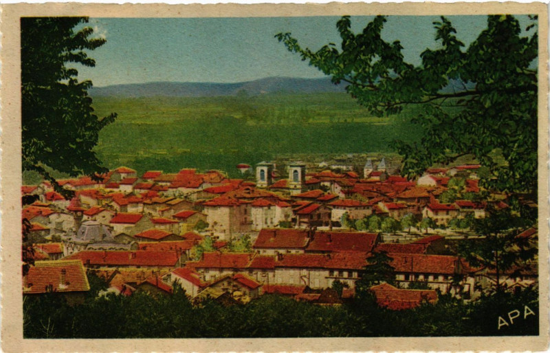 Carte postale ancienne Graulhet - Vue générale à Graulhet