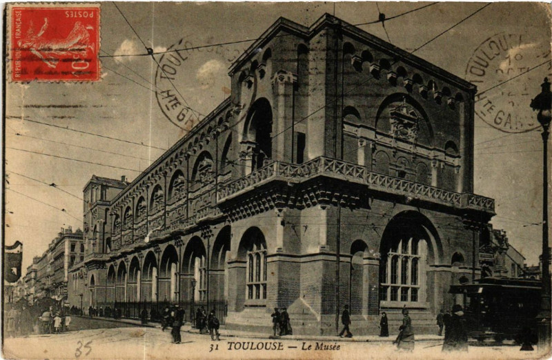 Carte postale ancienne Toulouse - Le Musée à Toulouse