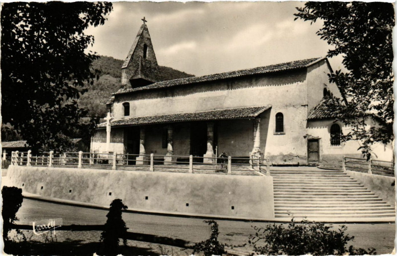 Carte postale ancienne Chein-Dessus - L'Eglise à Chein-Dessus