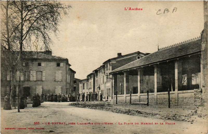 Carte postale ancienne L'Ariege Le Reyrat, pres Labastide sur l'Hers
