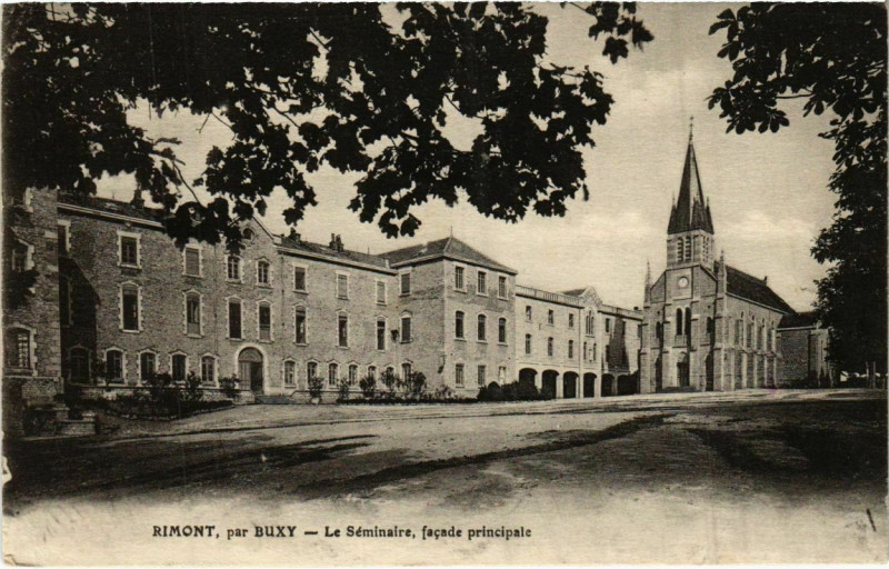 Carte postale ancienne Rimont- Le Seminaire France à Rimont