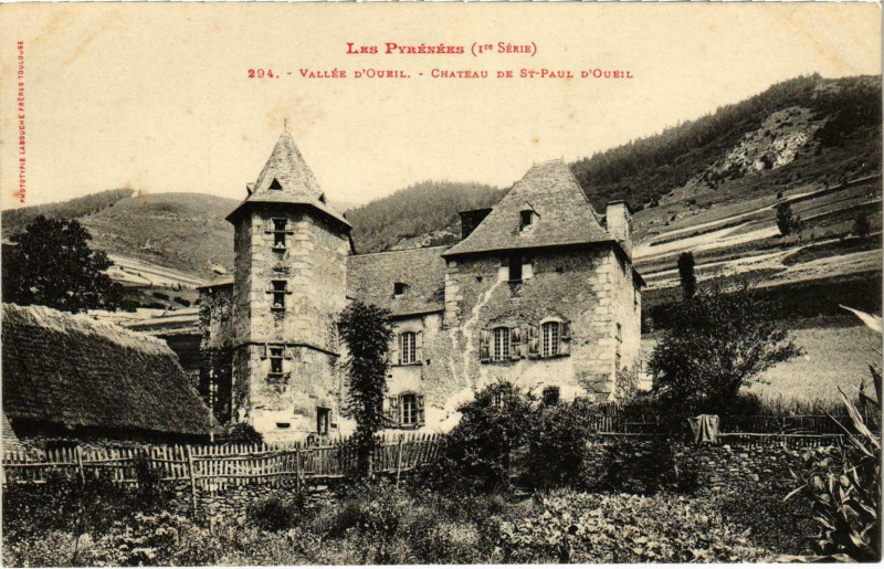 Carte postale ancienne Vallée d'Oueil Ariege