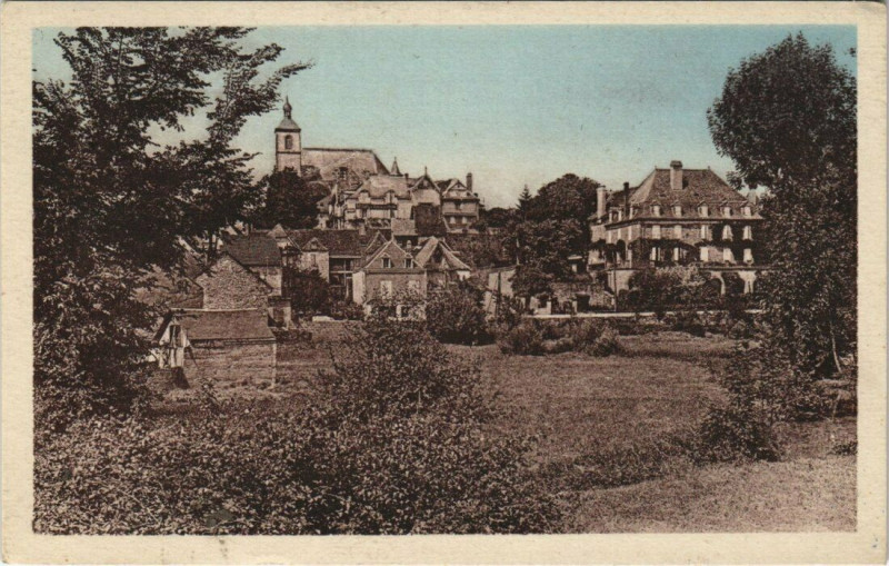 Carte postale ancienne Vayrac Vue Generale à Vayrac