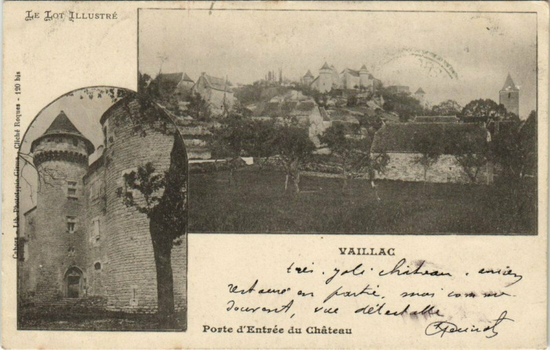 Carte postale ancienne Le Lot Illustre - Vaillac