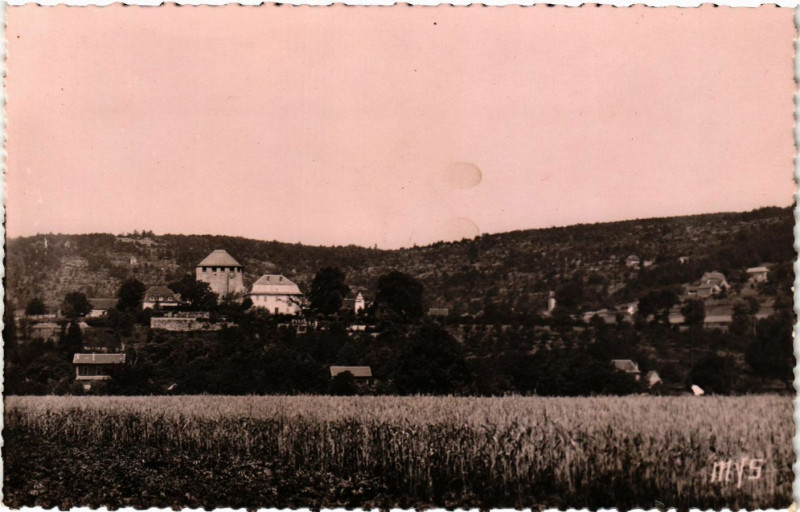 Carte postale ancienne Saint-Pierre-Toirac Lot - Vue générale à Saint-Pierre-Toirac