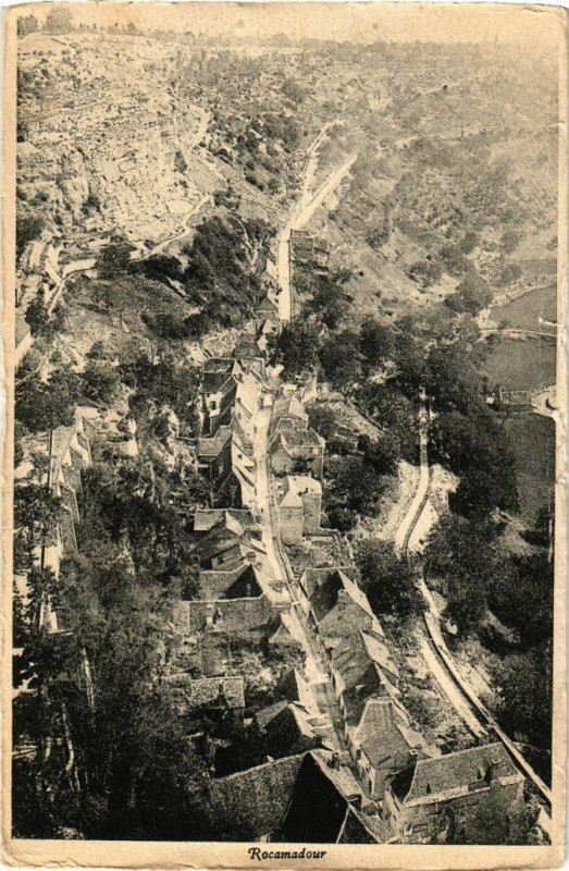 Carte postale ancienne Rocamadour à Rocamadour