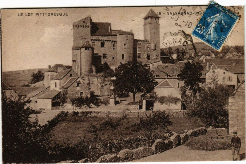Carte postale ancienne Le Lot Pittoresque - Salvagnac