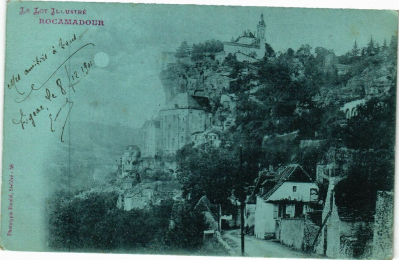 Carte postale ancienne Rocamadour à Rocamadour