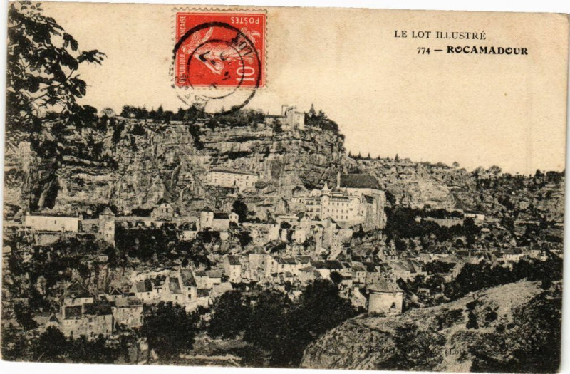 Carte postale ancienne Rocamadour à Rocamadour