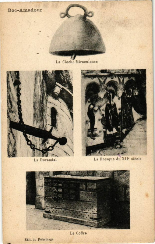 Carte postale ancienne Rocamadour à Rocamadour