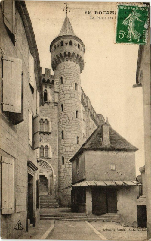 Carte postale ancienne Les Palais