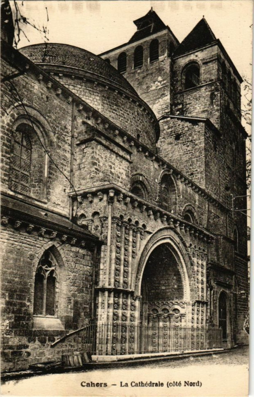 Carte postale ancienne Cahors-La Cathédrale à Cahors