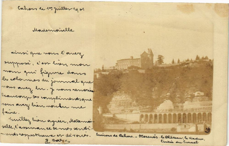 Carte postale ancienne Cahors à Cahors