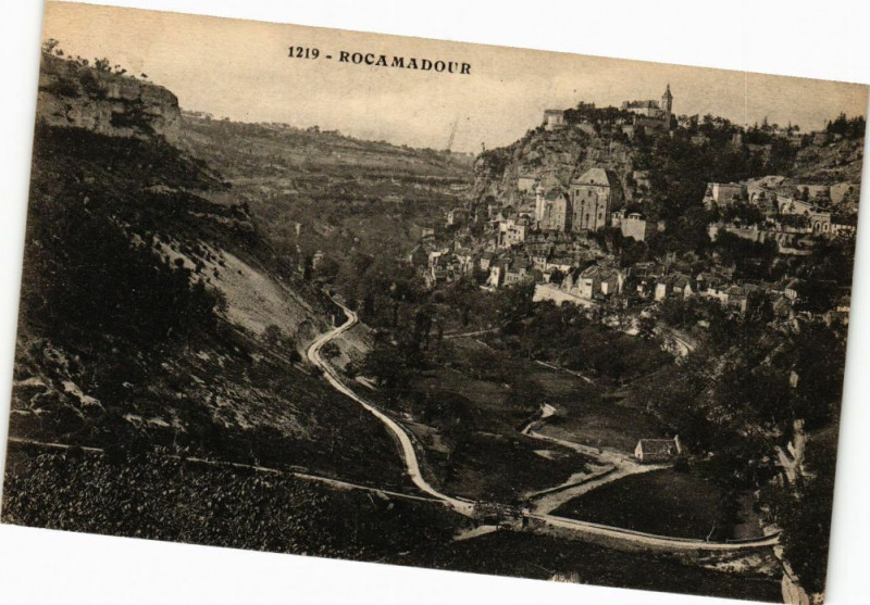 Carte postale ancienne Rocamadour à Rocamadour