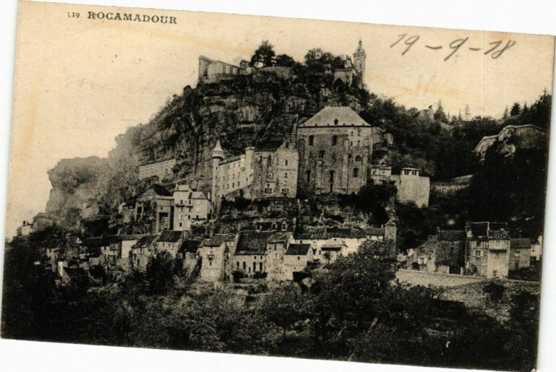 Carte postale ancienne Rocamadour à Rocamadour