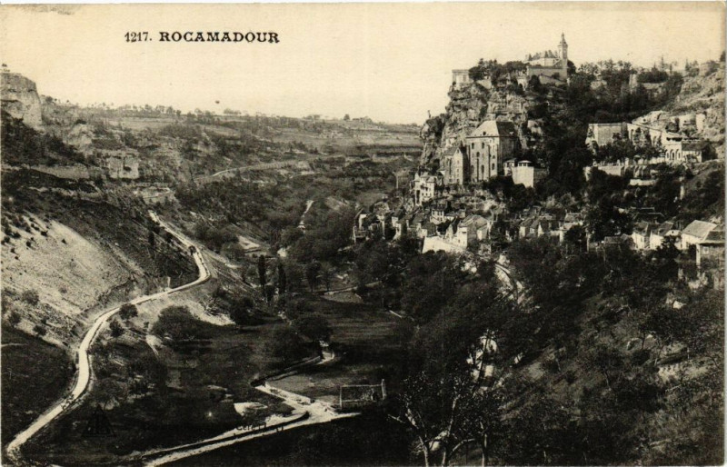 Carte postale ancienne Rocamadour à Rocamadour