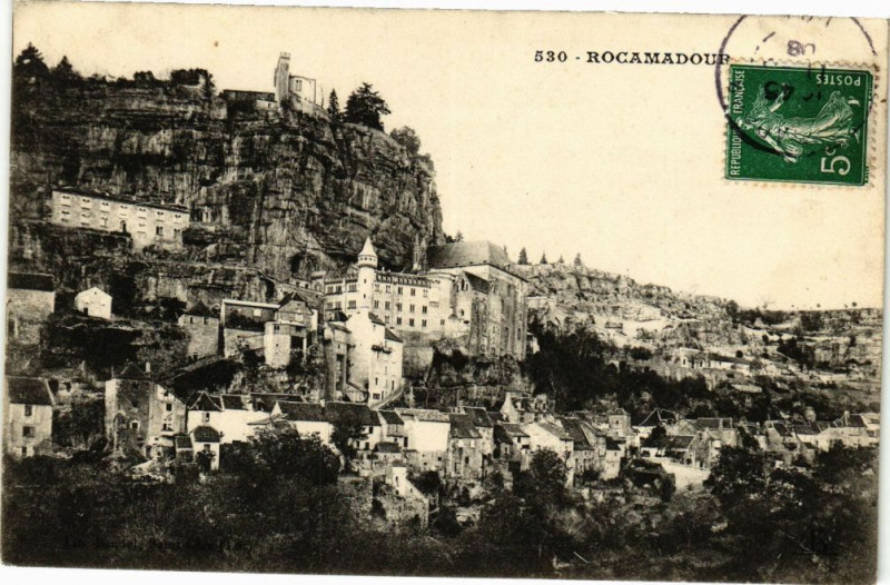 Carte postale ancienne Rocamadour à Rocamadour