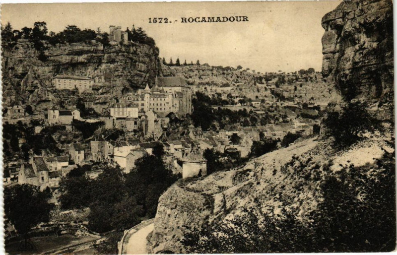 Carte postale ancienne Rocamadour à Rocamadour