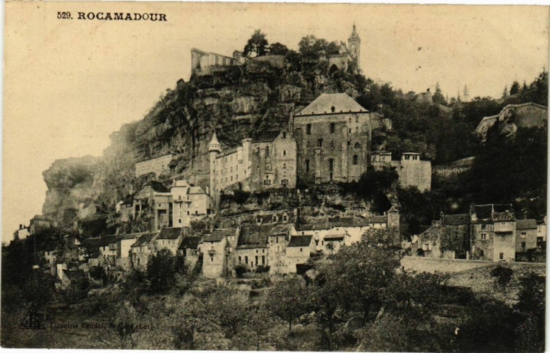 Carte postale ancienne Rocamadour à Rocamadour
