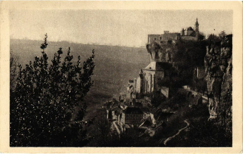 Carte postale ancienne Pélérinage de Rocamadour - à Rocamadour