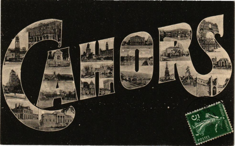 Carte postale ancienne Cahors à Cahors