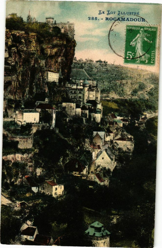 Carte postale ancienne Rocamadour à Rocamadour