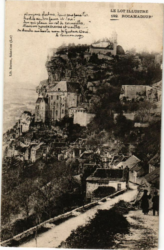 Carte postale ancienne Rocamadour à Rocamadour