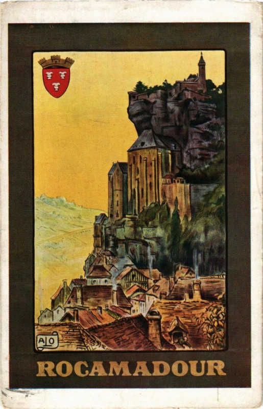 Carte postale ancienne Rocamadour à Rocamadour