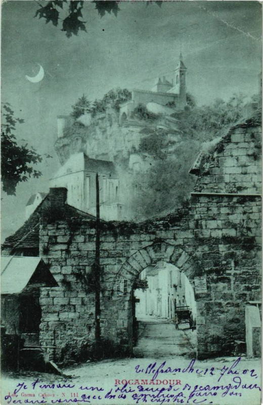 Carte postale ancienne Rocamadour à Rocamadour