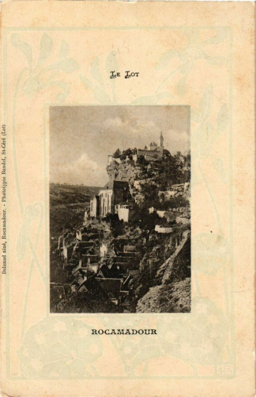 Carte postale ancienne Rocamadour à Rocamadour
