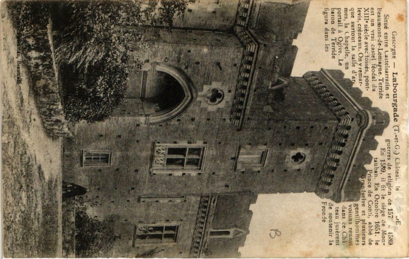 Carte postale ancienne Labourgade à Labourgade
